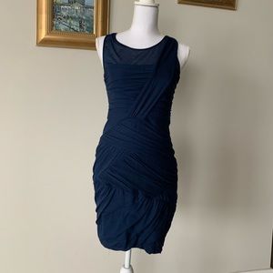 Navy mini dress